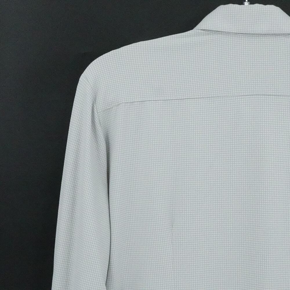 Mizzen + Main Shirt Mens 2XL‎ Trim Fit Gray Spinnaker Collection Button Up USA - Picture 9 of 16